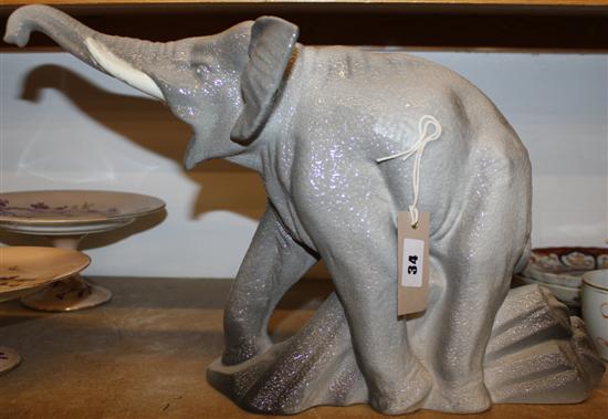 Sevfres MNF French deco ceramic elephant